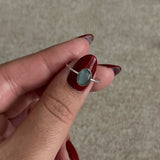 Blue Australian Opal Ring - Size 7