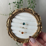Amber Ring Size 8