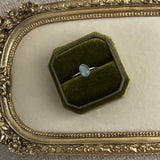 Blue Australian Opal Ring - Size 7