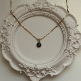 Midnight Blue Opal Necklace