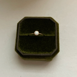 White Opal Ring Size 7