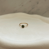 Black Ethiopian Opal Ring - Size 8
