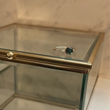 Azotic Galazio Blue Topaz Ring Size 8