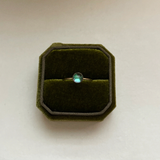 Azotic Galazio Blue Topaz Ring Size 8
