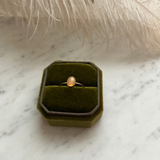 Natural Opal Oval Ring Size 8