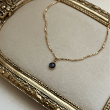 Midnight Blue Opal Necklace
