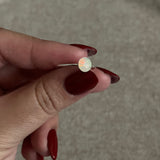 Rose Cut Opal Ring - Size 8