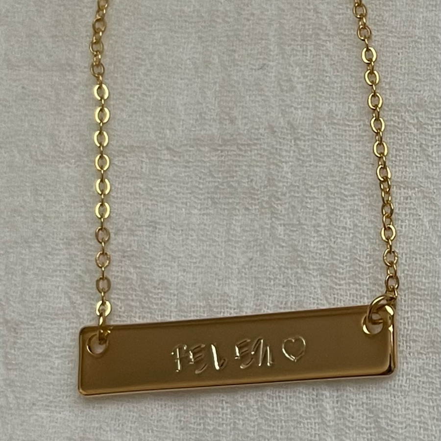Personalized Name or Date Necklace