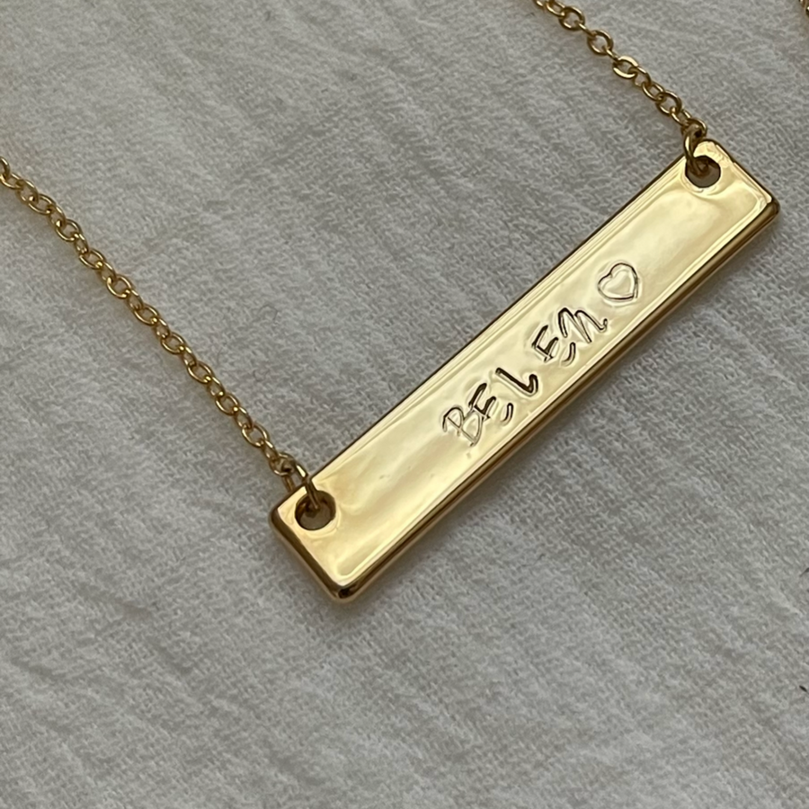Personalized Name or Date Necklace