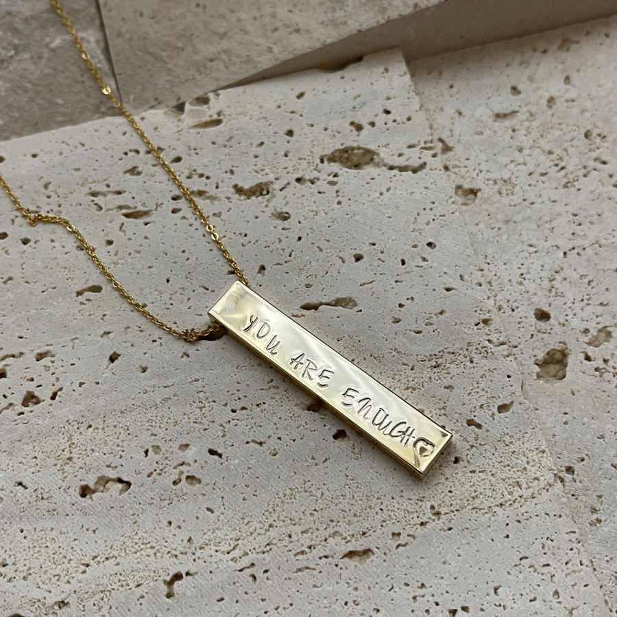 Personalized Quote Necklace