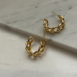 Cataleya Hoop Earrings