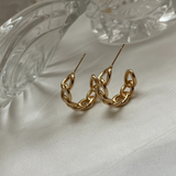 Cataleya Hoop Earrings