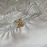 Cataleya Hoop Earrings