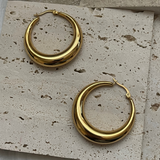 Belle Hoop Earrings