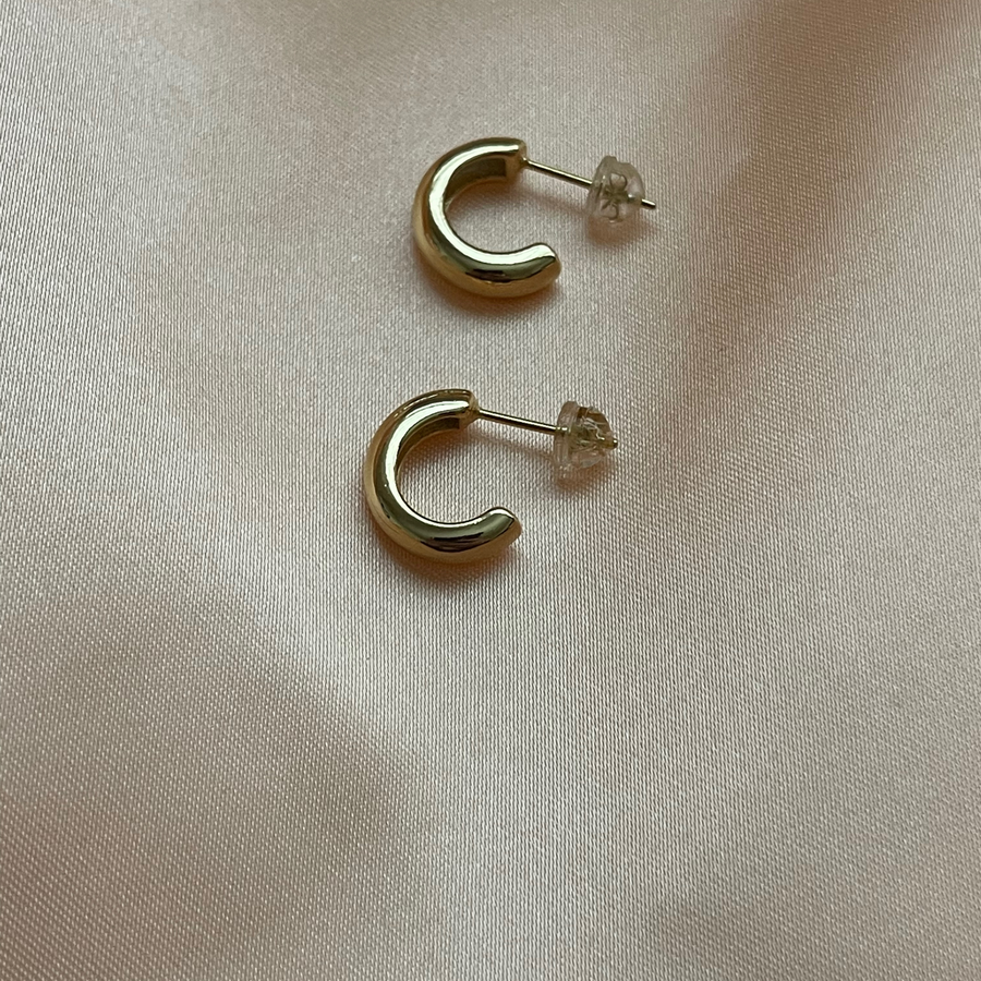 Zemorah Hoop Studs